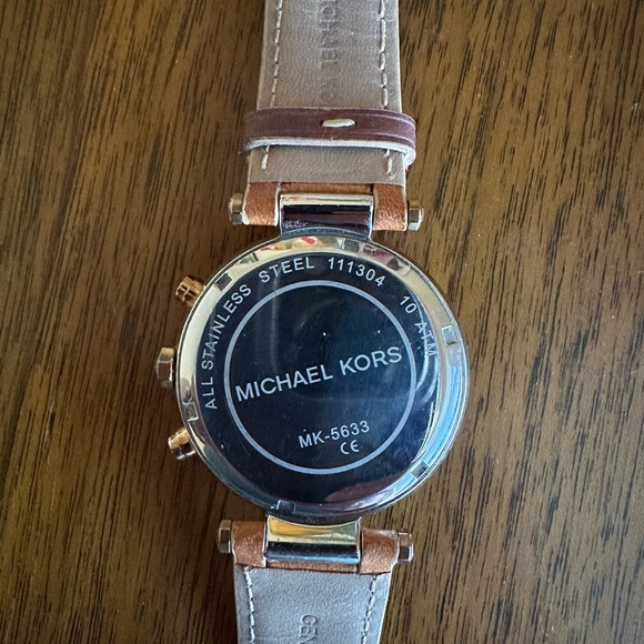 Authentic Michael Kors Parker Chronograph Quartz rose gold Dial Women’s Watch - Picture 4 of 5